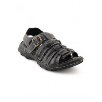 Red Tape Men Casual Black Sandals