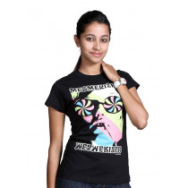 Inkfruit Women's Mesmerize Black T-shirt