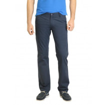 Highlander Men Solid Blue Trouser
