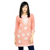 Aneri Women Roshan Peach Kurta