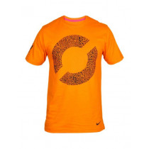 Nike Men's Football Soccer Orange T-shirt