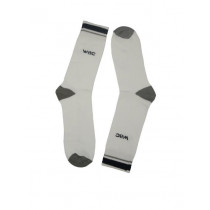 Wrangler Men's White Crew Length Socks