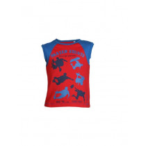 Allen Solly Kids Boys Red T-shirt