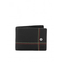 JAG Men Black Leather Wallet
