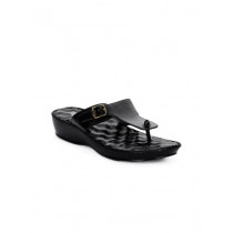 Tiptopp Women Black Flats