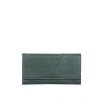 Baggit Women Border Mayur Green Wallet