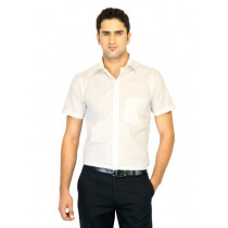 Belmonte Men Solid White Shirts