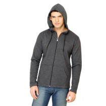 Proline Men Solid Grey Sweatshirt