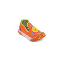 Disney Kids Girl Pooh Face Orange Casual Shoes