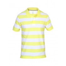 Nike Men's Club Pique Polo Med Yellow White T-shirt