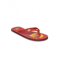 Lotto Men Red Surf Island Flip Flop