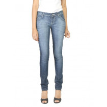 Flying Machine Women Low Rise Blue Jeans