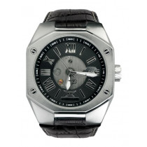 Carrera Men Black and Grey Dial Watch