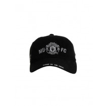 Manchester United Men Solid Black Cap