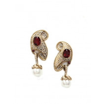 Royal Diadem Golden Earrings