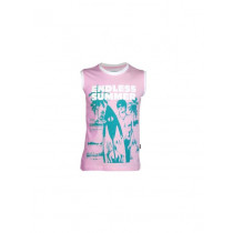 Doodle Boys Printed Pink T-shirt