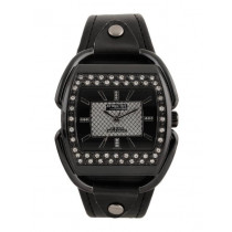 Q&Q Attractive Women Black Dial Watch
