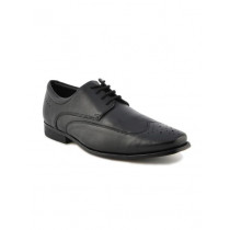 Clarks Men Leather Black Formal Shoes