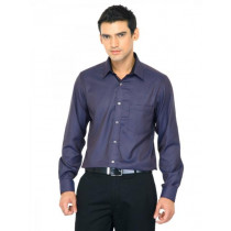 Indigo Nation Men Check Purple Shirts