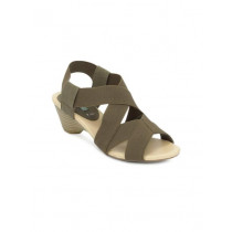 Catwalk Women Olive Heels