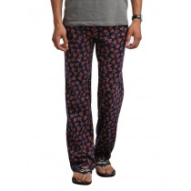 Superman Men Blue Printed Lounge Pants
