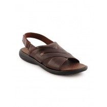 Franco Leone Men Casual Maroon Sandals