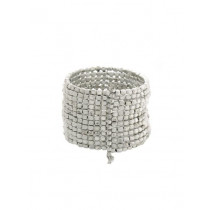 Pitaraa Silver Omelette Thin Bracelet