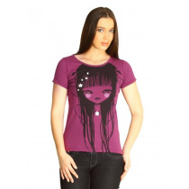 Jealous 21 Women Jealous Macrae Purple Top