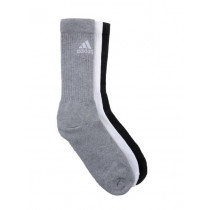 ADIDAS Unisex Pack of 3 Crew Socks