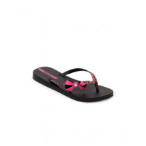 iPanema Women Black Flip Flops