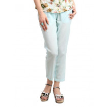 Femella Women Blue Trousers