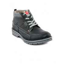 Lee Cooper Men  Black Casual Shoe