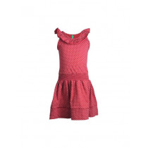 United Colors of Benetton Girls Red Polka Dot Dress