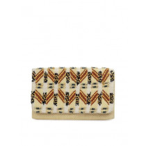 French Connection Women Beige Clutch