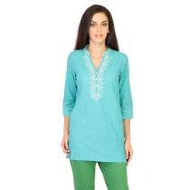 Aurelia Women Blue Kurti