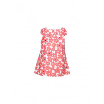 Gini and Jony Girl's Valerie Peach White Infant Kidswear