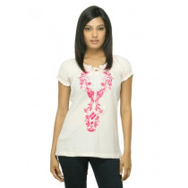 Sepia Women Off White Top