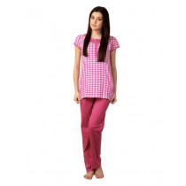 SDL by Sweet Dreams Women Pink Night suits