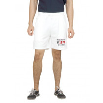 Manchester United Men White Shorts