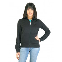 Puma Women Solid Black Sweatshirts