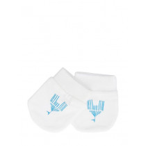 Madagascar 3 Infant Boys White Mittens