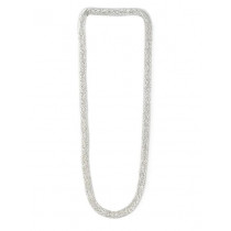 Pitaraa Silver Fish Scale Necklace