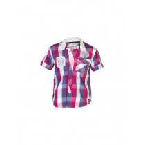 Gini and Jony Boys Rodeo Red Shirts