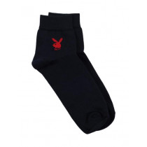 Playboy Men Navy Blue Socks