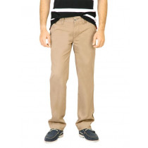 Basics Men Tan Trousers