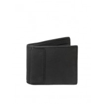 Fossil Men Black Cross Traveler Wallet