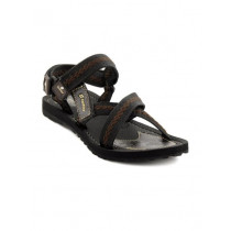 Lotto Men Sting Black Sandals