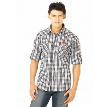 Flying Machine Men Ydc Black Shirts