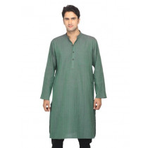 Fabindia Men Green Kurta