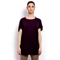 United Colors of Benetton Women Winter Purple Top